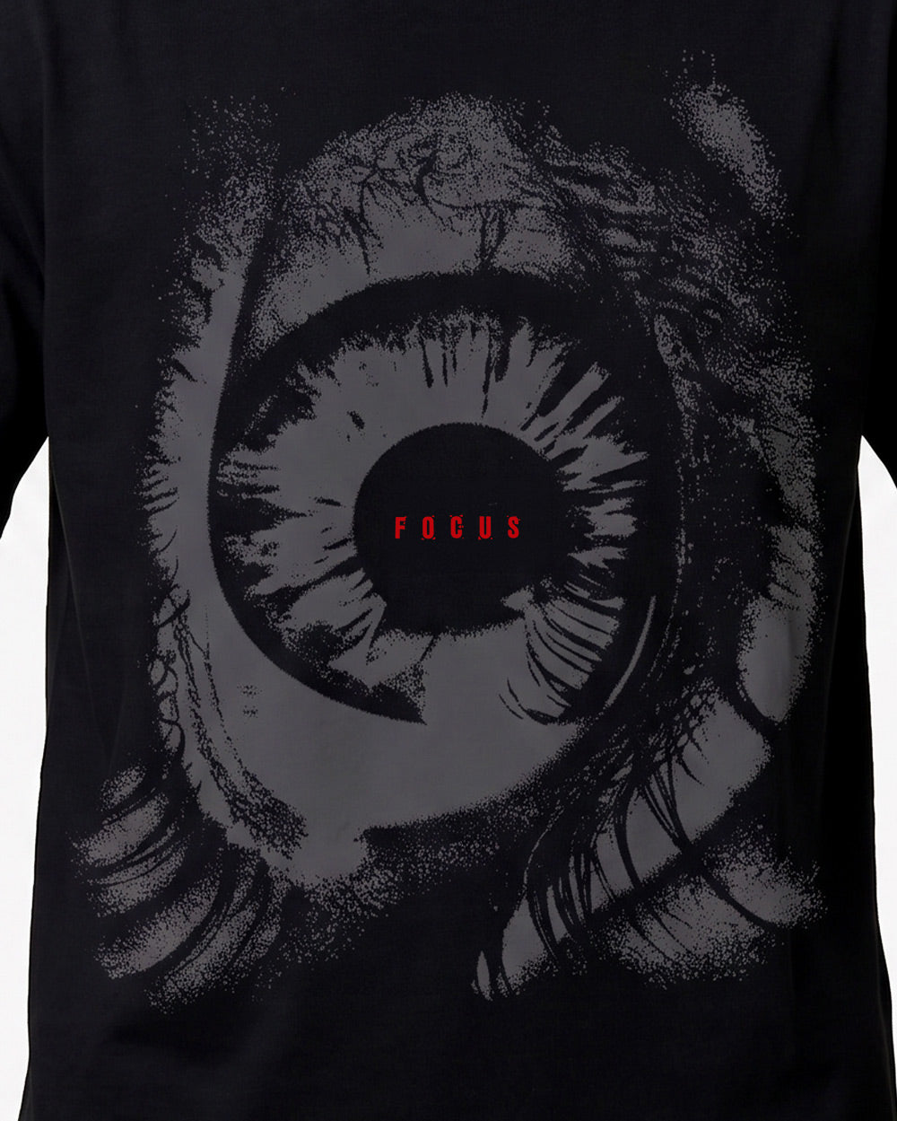 Focus Oversized T-shirts Black