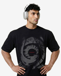 Focus Oversized T-shirts Black