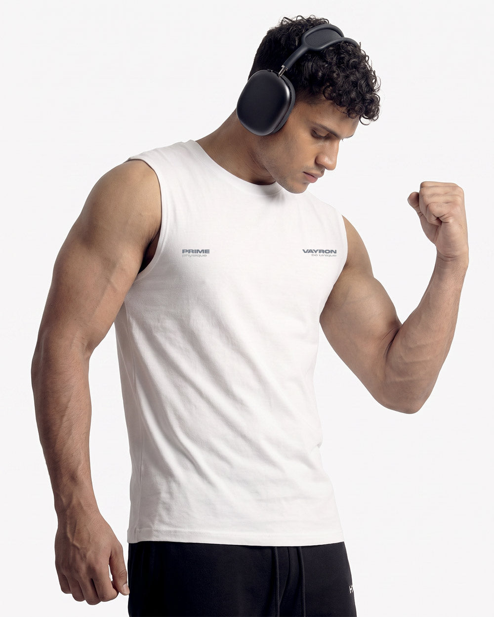 Prime Oversized Sleeveless White