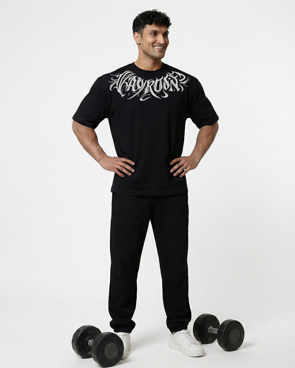 Arc Oversized T-shirts Black