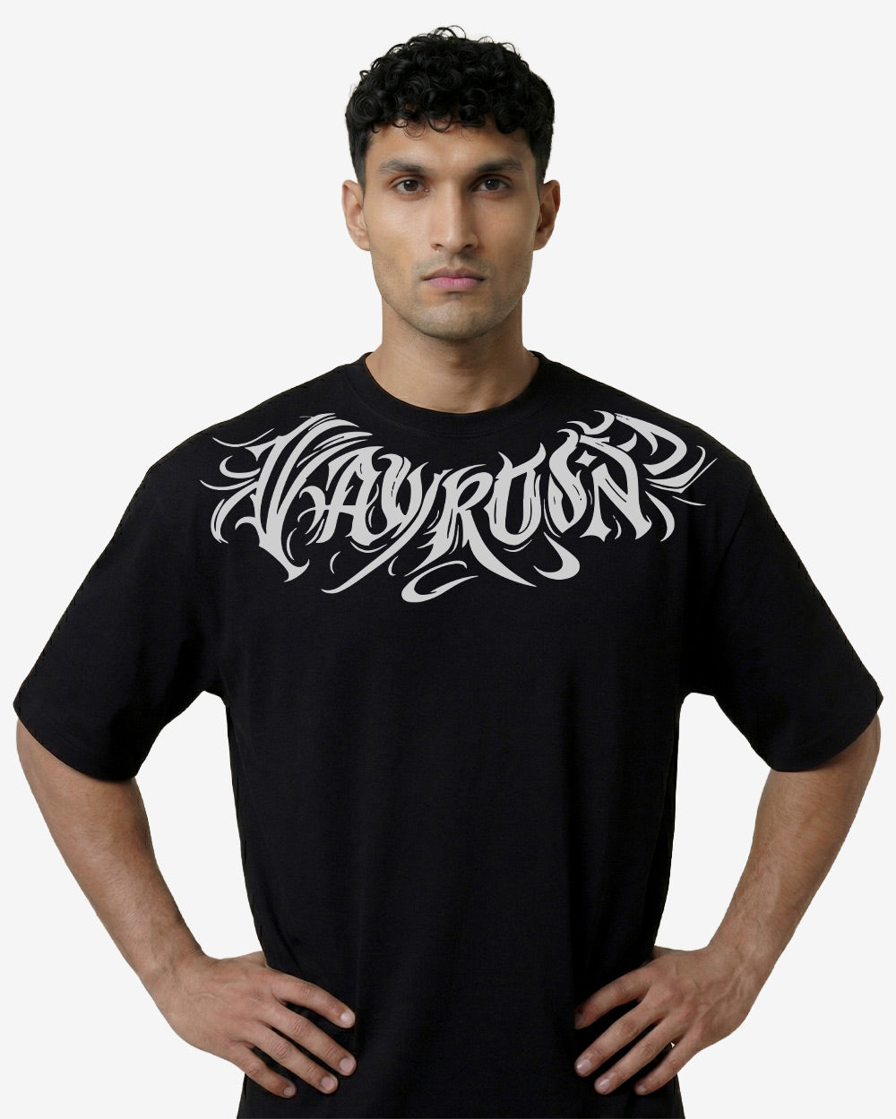 Arc Oversized T-shirts Black