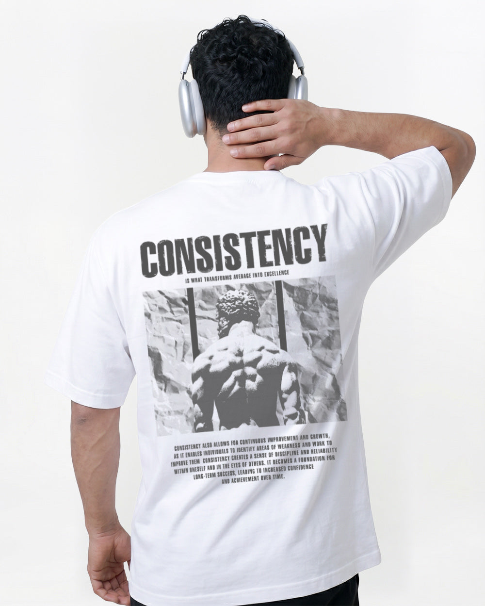 Consistency 2.0 Oversized T-shirts White