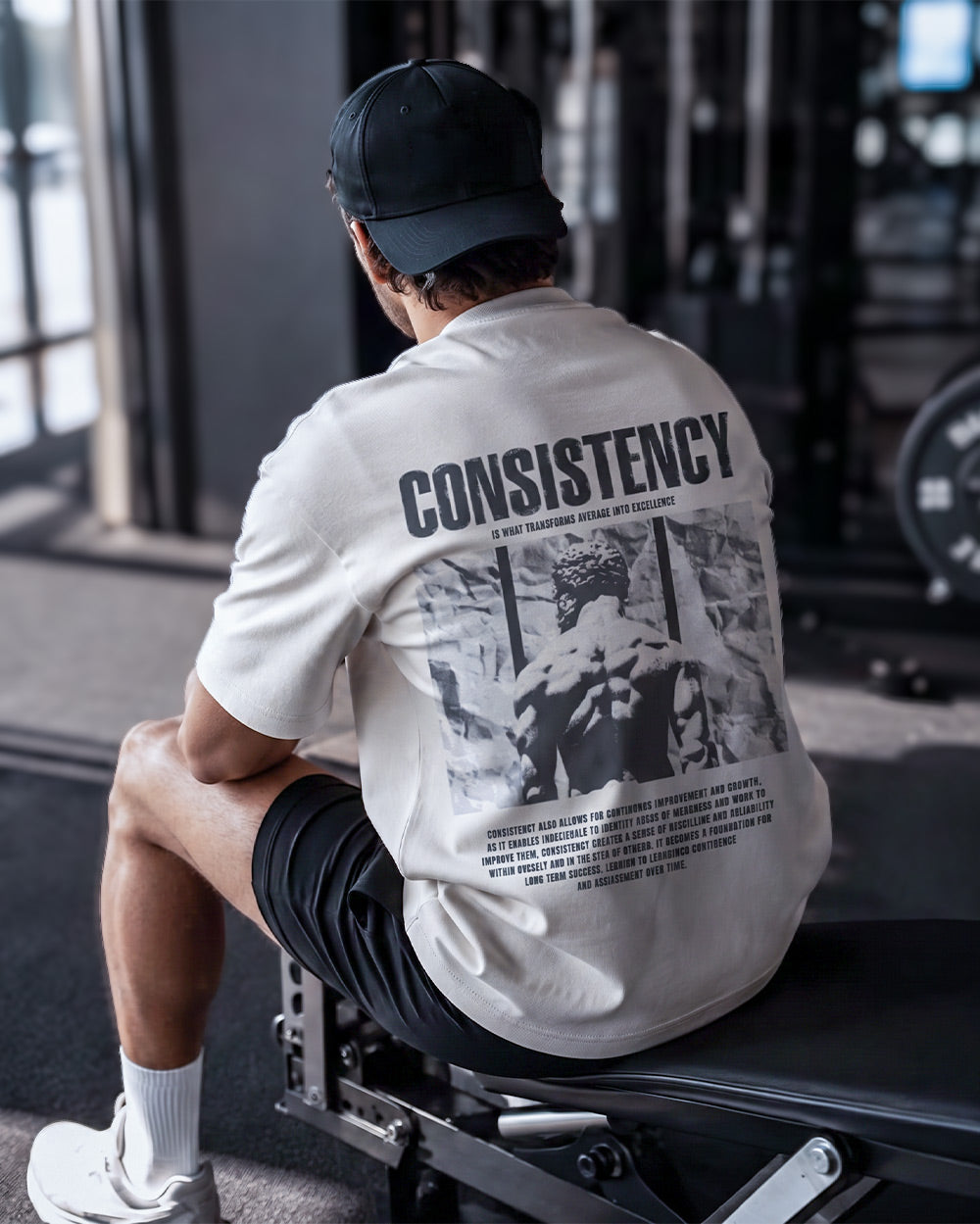 Consistency 2.0 Oversized T-shirts White