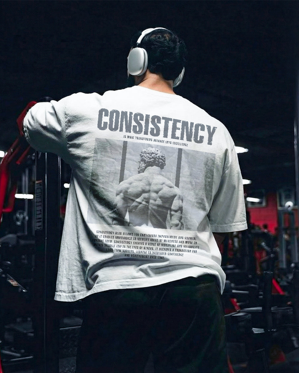 Consistency Oversized T-shirts White