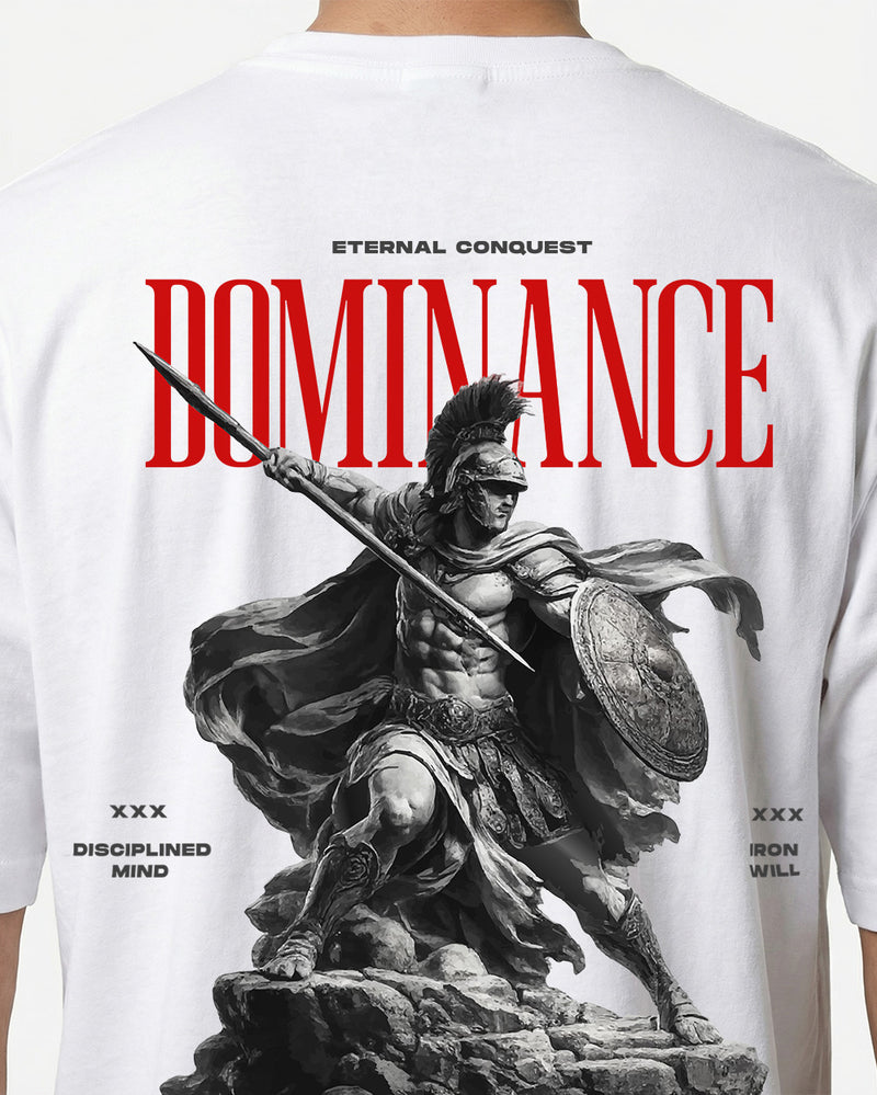 Dominance Oversized T-shirts White