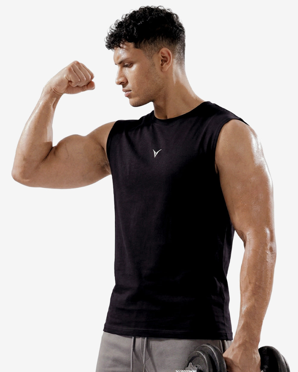 Bear Oversized Cap-sleeves Black