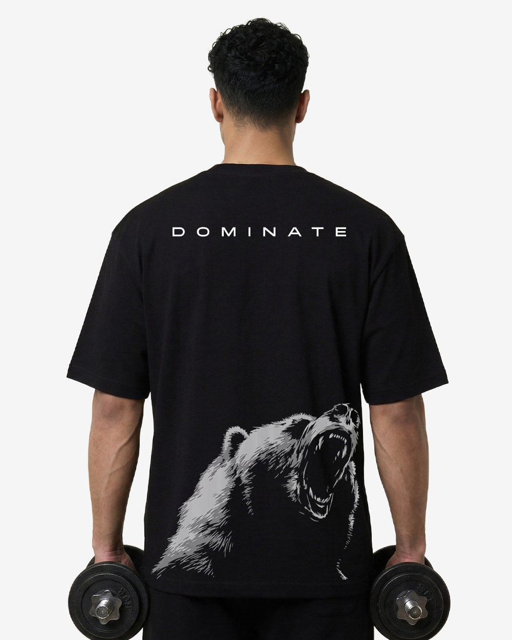 Dominate Oversized T-shirts Black