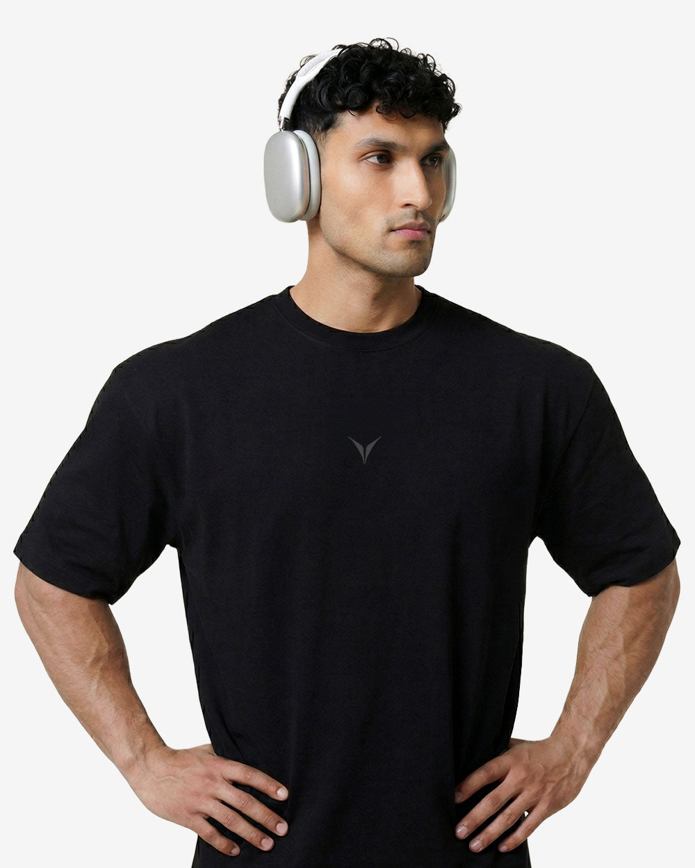 Don't Be Skinny Oversized T-shirts Black