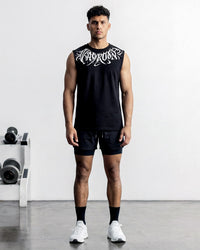 Forged Oversized Sleeveless Black