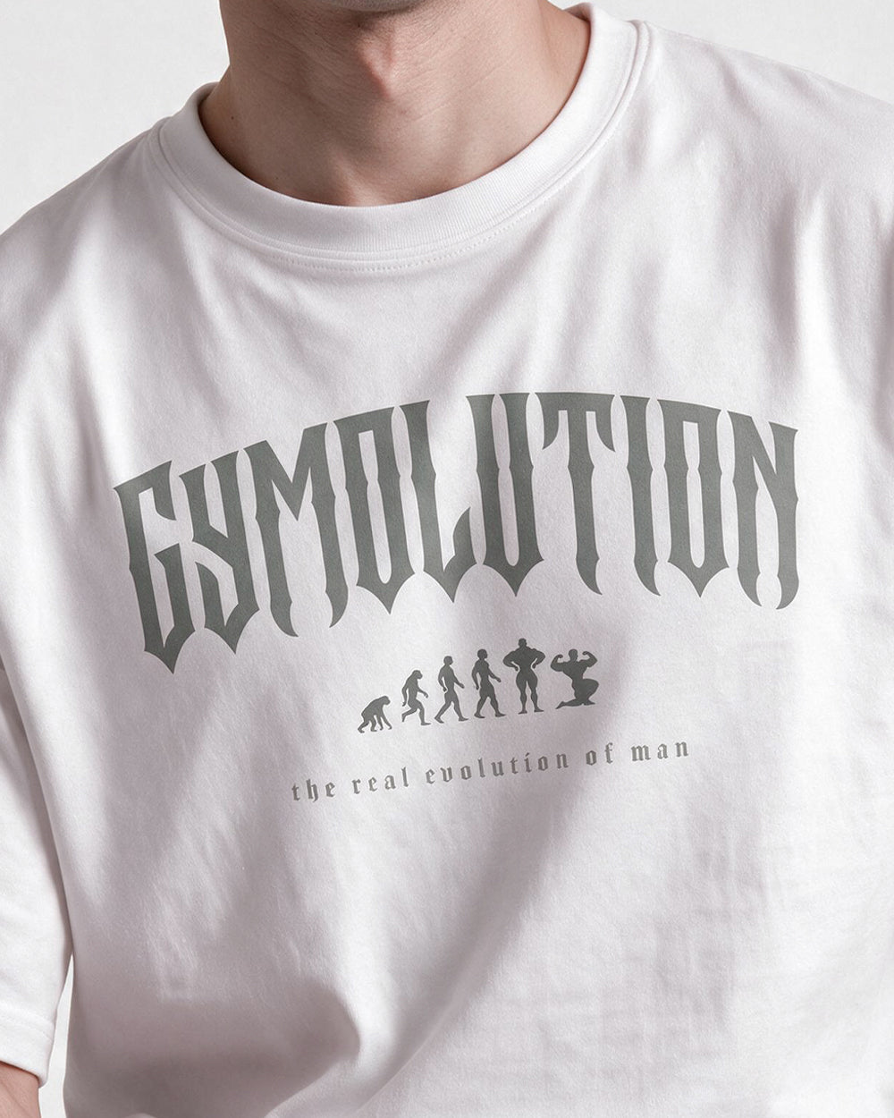 Gymolution Oversized T-shirt White