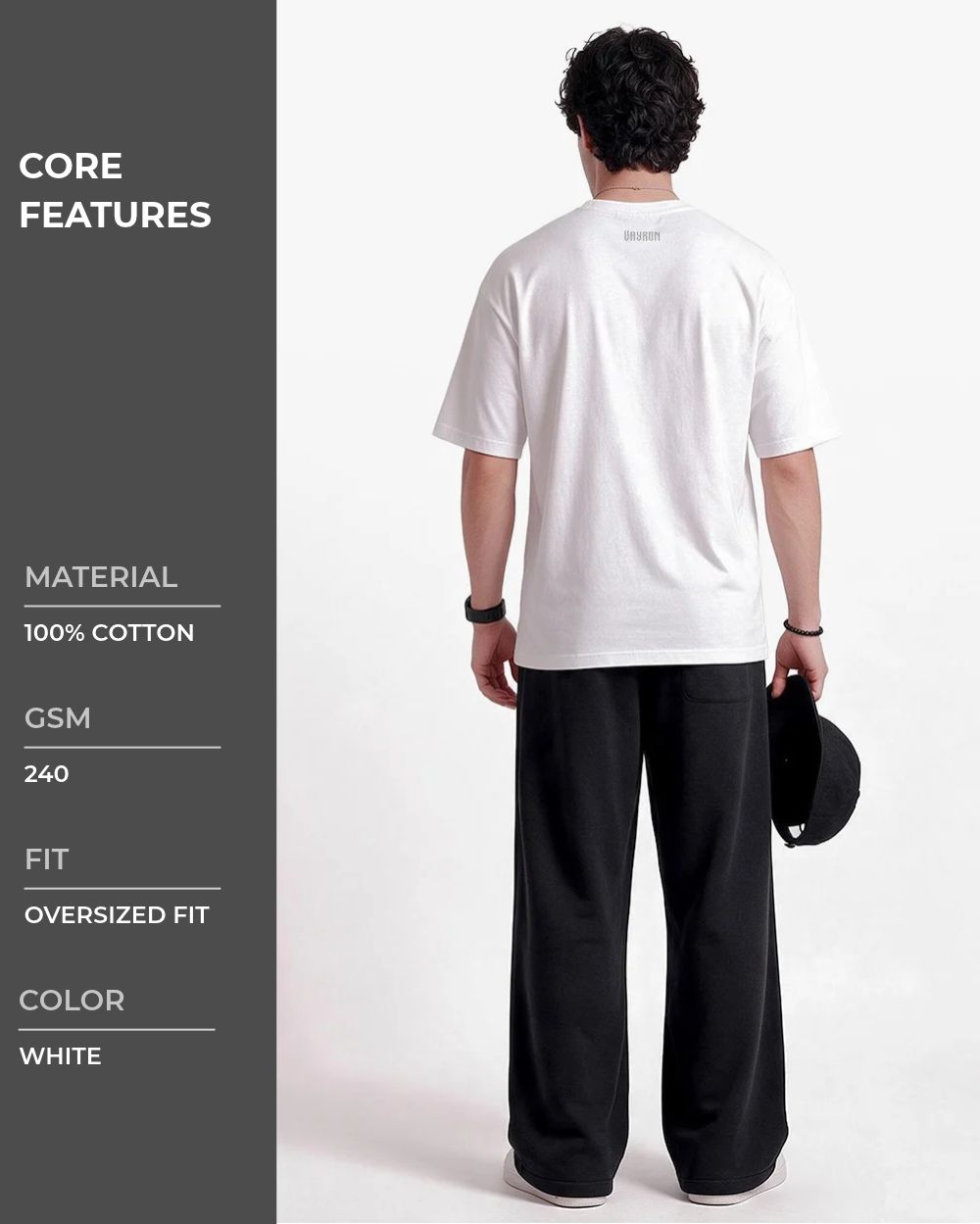 Gymolution Oversized T-shirt White