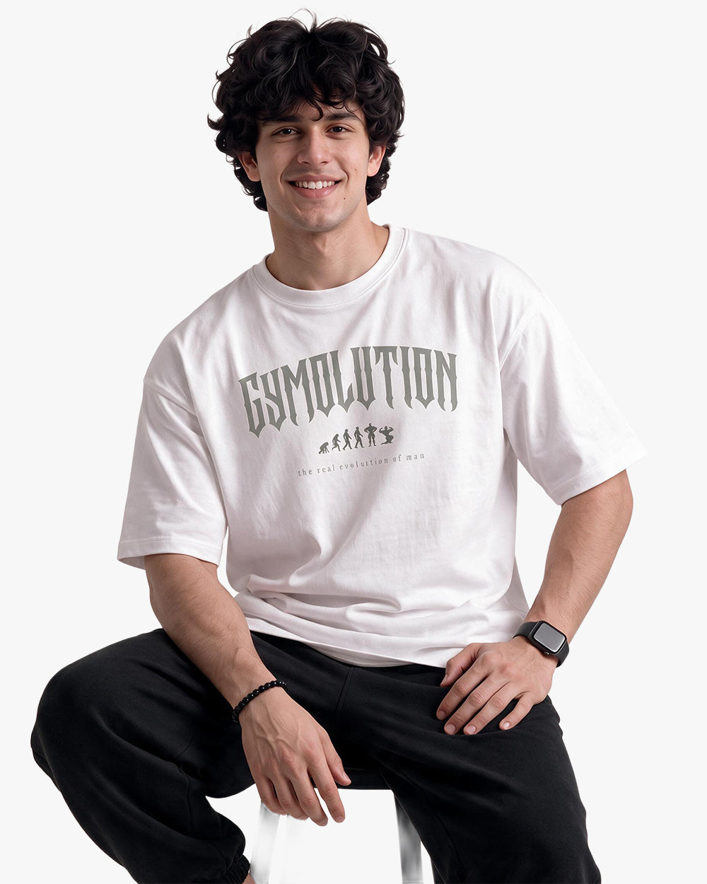 Gymolution Oversized T-shirt White