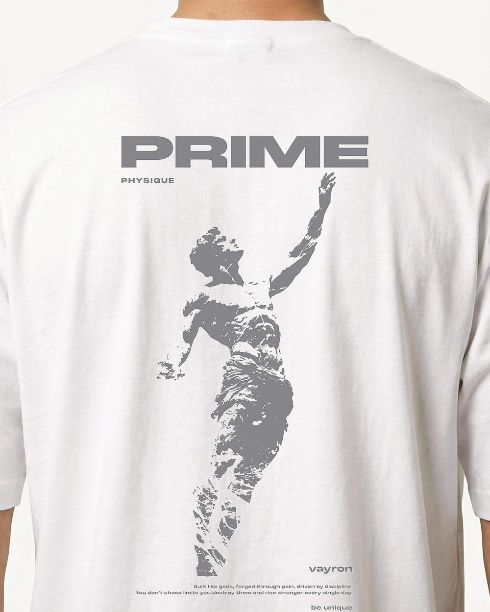 Prime Oversized T-shirts White