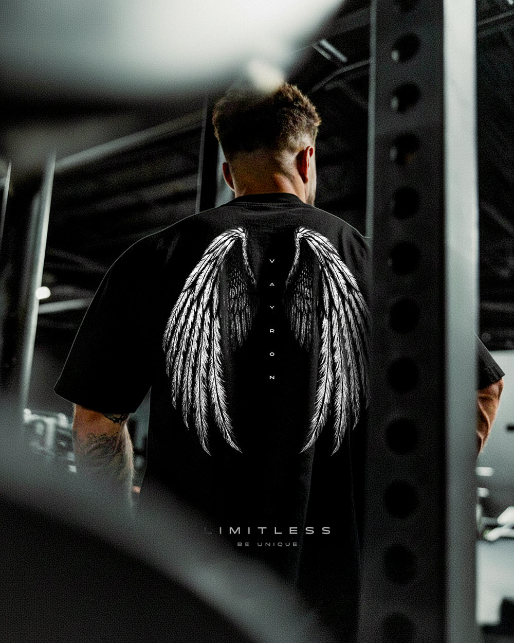 Limitless Oversized T-shirts Black