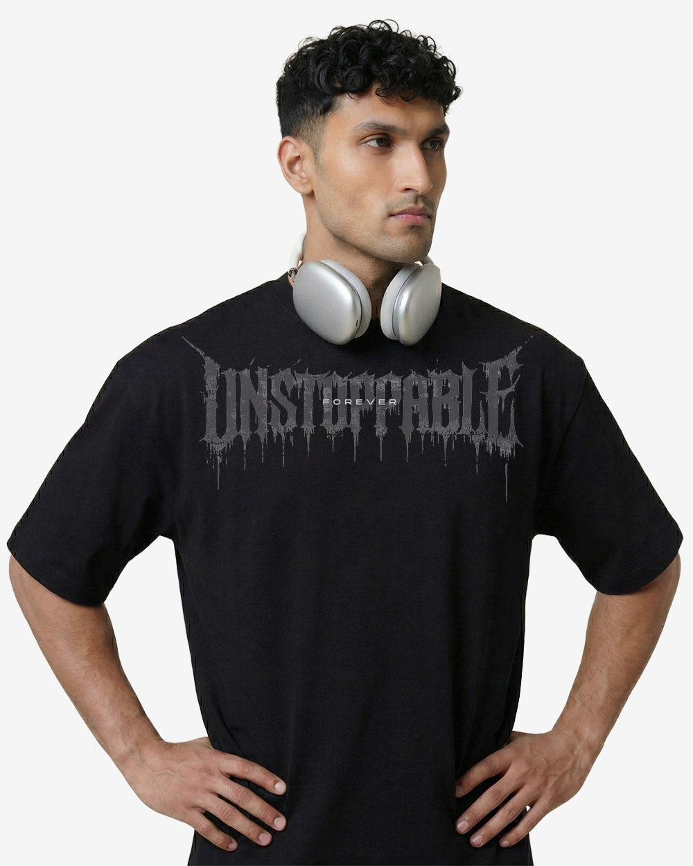 Unstoppable Oversized T-shirts Black