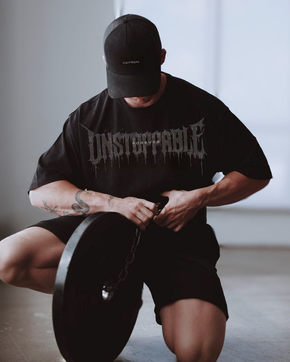 Unstoppable Oversized T-shirts Black