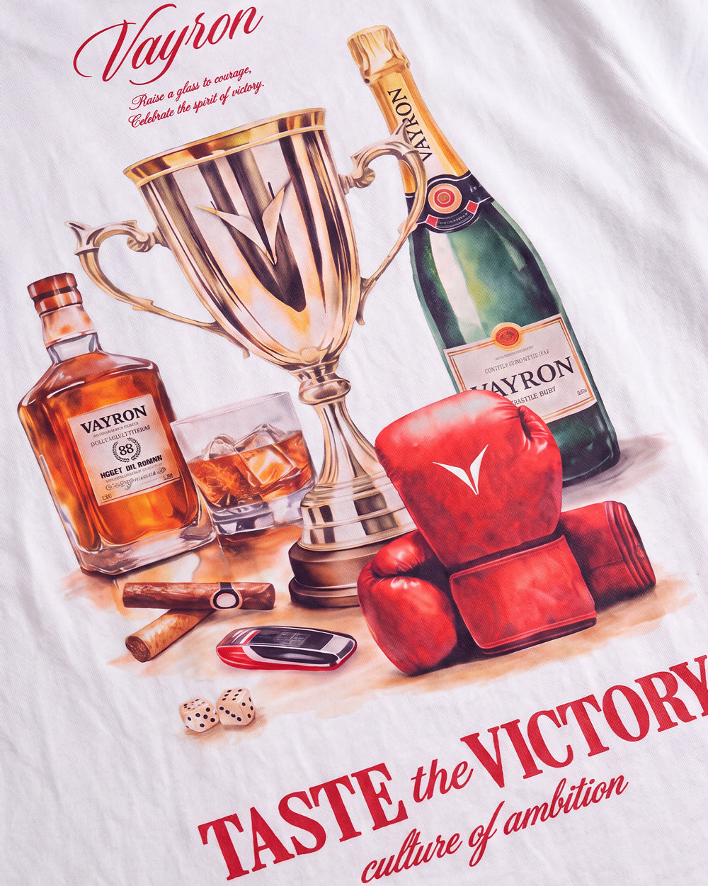 Victory Oversized T-shirts White